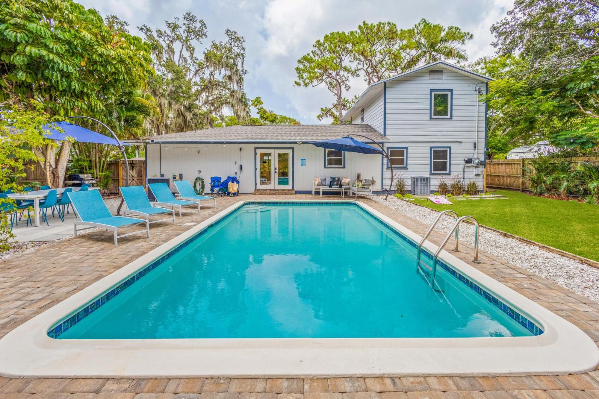 Villa Heated Salt Pool, Arcade, 2 Kings, Near Ami Bradenton Exterior foto